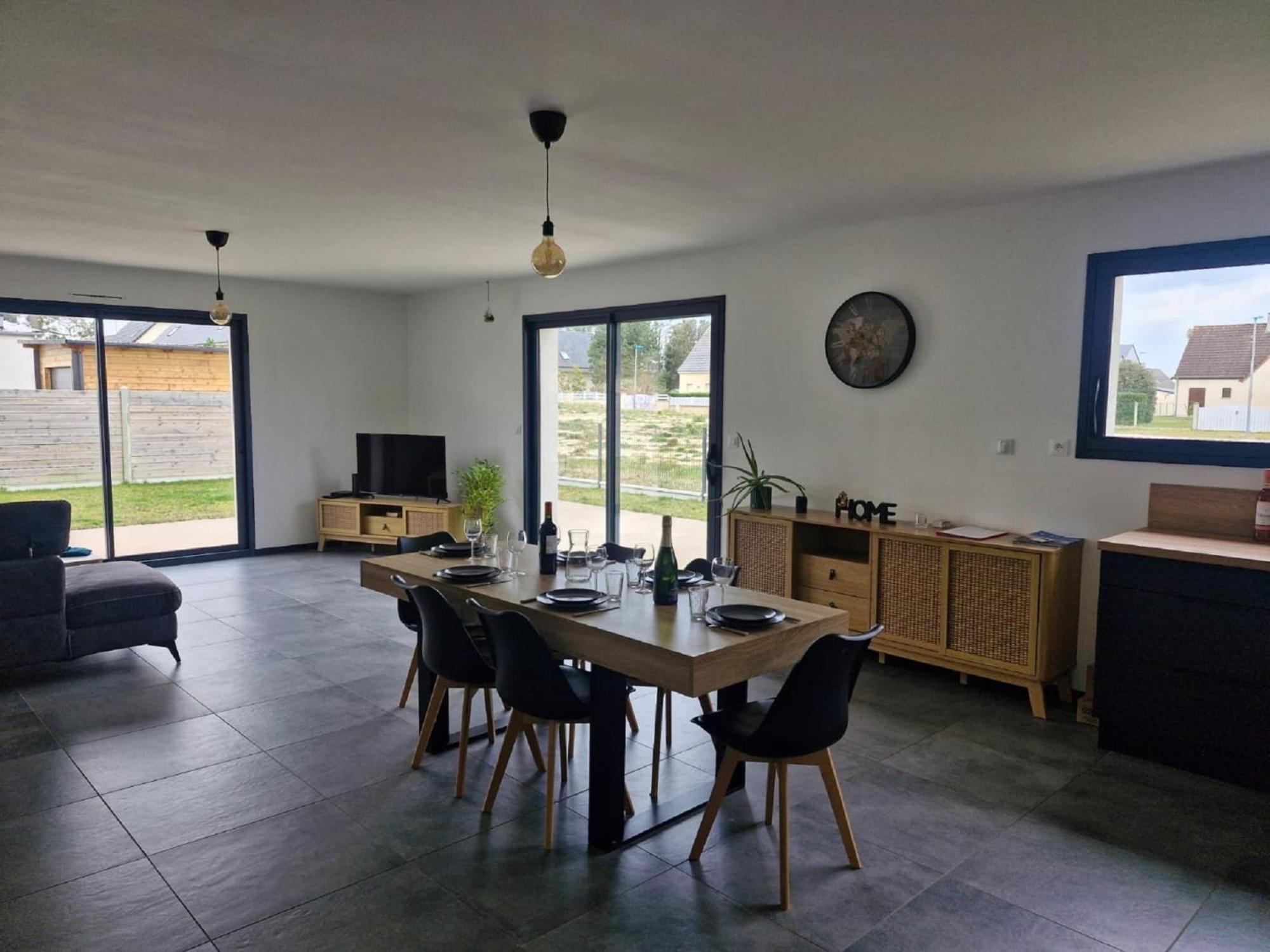 Attractive Holiday Home Near The Normandy Beach Saint-Germain-sur-Ay Kültér fotó